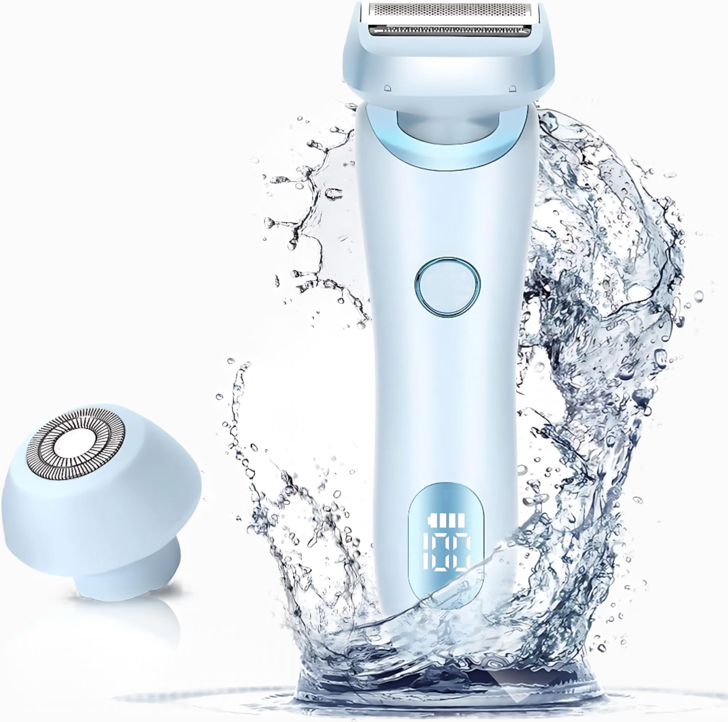 Allagu 2 in 1 Electric Bikini Trimmer for Women