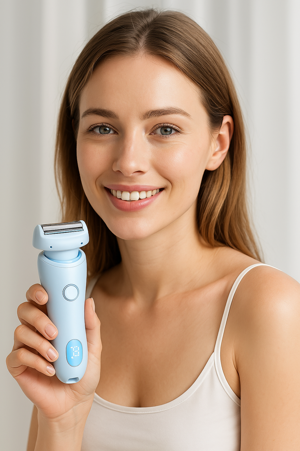 ALLAGU 2 in 1 Electric Bikini Trimmer for Women