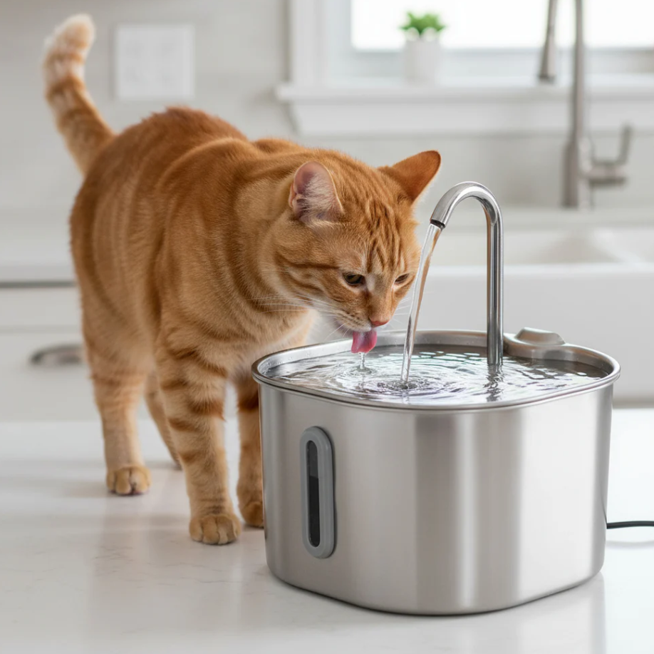 Allagu Cat Water Fountain