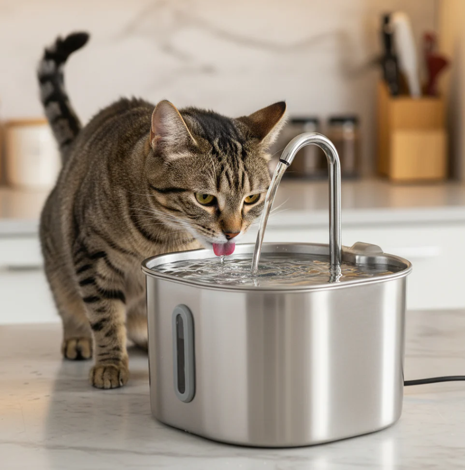 Allagu Cat Water Fountain