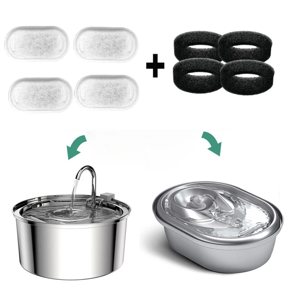 Allagu Cat Water Fountain Replacement Filters