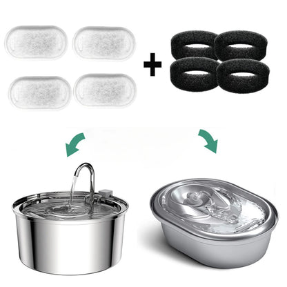 Allagu Cat Water Fountain Replacement Filters